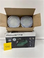 NIB Rowenta Iron Lock & Lock Food Storage Set