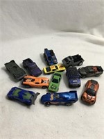 lot of miscellaneous cars
