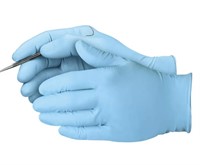 Skymed Nitrile Gloves - Medium - Blue