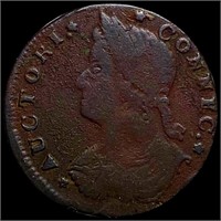1787 Connecticut Colonial Copper Coin LIGHT CIRC