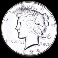 1934-D Silver Peace Dollar UNCIRCULATED