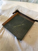 Old Paper Cutter By Dandy.