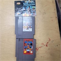 NES Lot Wrestling games