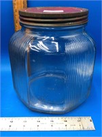 Rare Illinois Glass Hosier Cabinet Jar