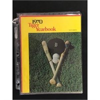 1970 Detroit Tigers Yearbook And Scorebook