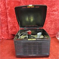 Vintage Victrola record player.