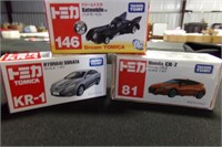 3 Takara Tomy; Honda CR-Z; Hyundai Sonata