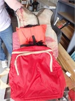 Life Vest, Life Jacket & Insulated Bag