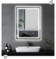 NEW 24" x 32" LED Bathroom Mirror, Front &