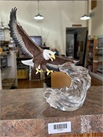 Lenox Eagle's Dominion Figurine, Crystal-Porcelain
