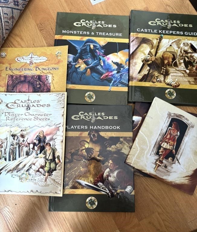 Lot of Castles & Crusades Games