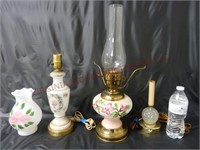 Vintage Lamps & Globes ~ Everything Shown!!!