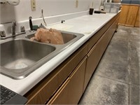 24ft Long Solid Surface Counter Top w/ Base