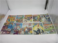 10 comic books vintage dont Black Knight, Justice
