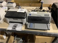 2 Assorted Epson & Brother Computer Printers