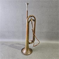 Vintage US Regulation Brass Bugle **