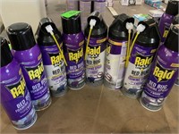 8 Raid Bed Bug foaming spray