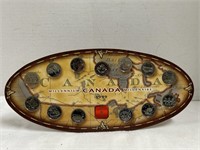 1999 Canada Millenium Quarter Coin Set