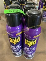 6 Raid Bed Bug foaming spray