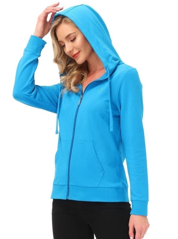 Size Medium MoFiz Cotton Sweatshirt Zip Up Hoodie