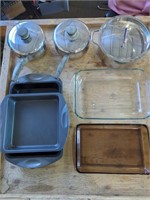 Pyrex Glass Baking Dish, Cooking Pots and Trays