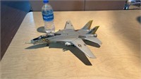 Model US Navy F14 Tomcat off USS America Carrier