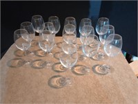 16 wine glasses