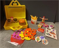 ‘88 Yellow Plastic Lunchbox Full of Goodies