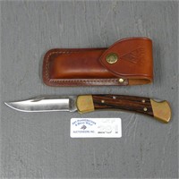 Buck 110 Folding Knife & Sheath