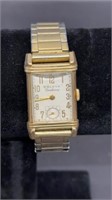 BULOVA MENS WATCH, 10K GOLD FILLED