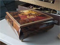 Swiss inlaid jewelry box