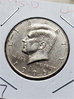 Uncirculated 1995-D Kennedy Half Dollar
