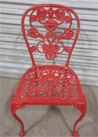 Vintage aluminum chair