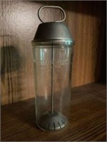 Vintage Malted Milk Mixer With Glass Jar Marked Fo