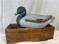 Winchester Vintage 410gG Wooden Ammo Box, Duck