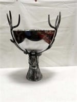 ALUMINUM AND STAINLESS STAG COMPOTE - 14" X 20"