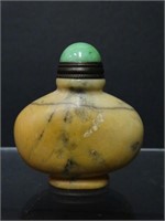 Carved Hardstone Snuff Bottle