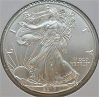 2017 SILVER EAGLE  GEM