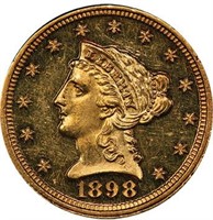 $2.50 1898 PCGS PR61 CAM