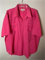 Vintage Sheplers Pink Pearl Snap Cowboy Shirt