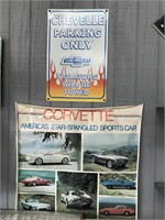 CHEVELLE AND CORVETTE SIGNS