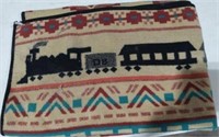 Blanket Southwest & Train, 82" x 56"