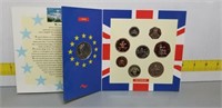 1992 Great Britian Bu Coin Collection