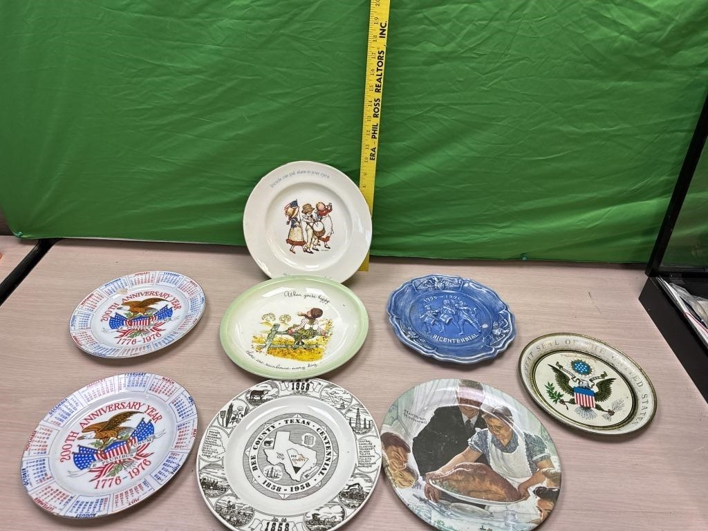 Collector plates and tins