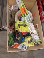 Box lot of misc. Tools and accessories