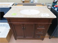 3"Wx35"H  Marble to vanity