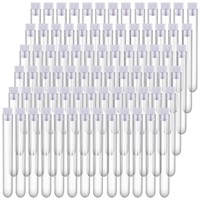 200 Pack Clear Plastic Test Tubes