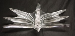 French art glass decorative centrepiece bowl