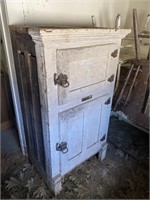 Antique Freezer by Domestic, (2) Chairs