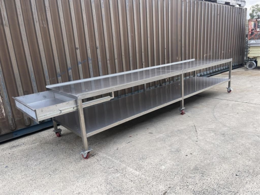 Stainless Steel Prep Bench